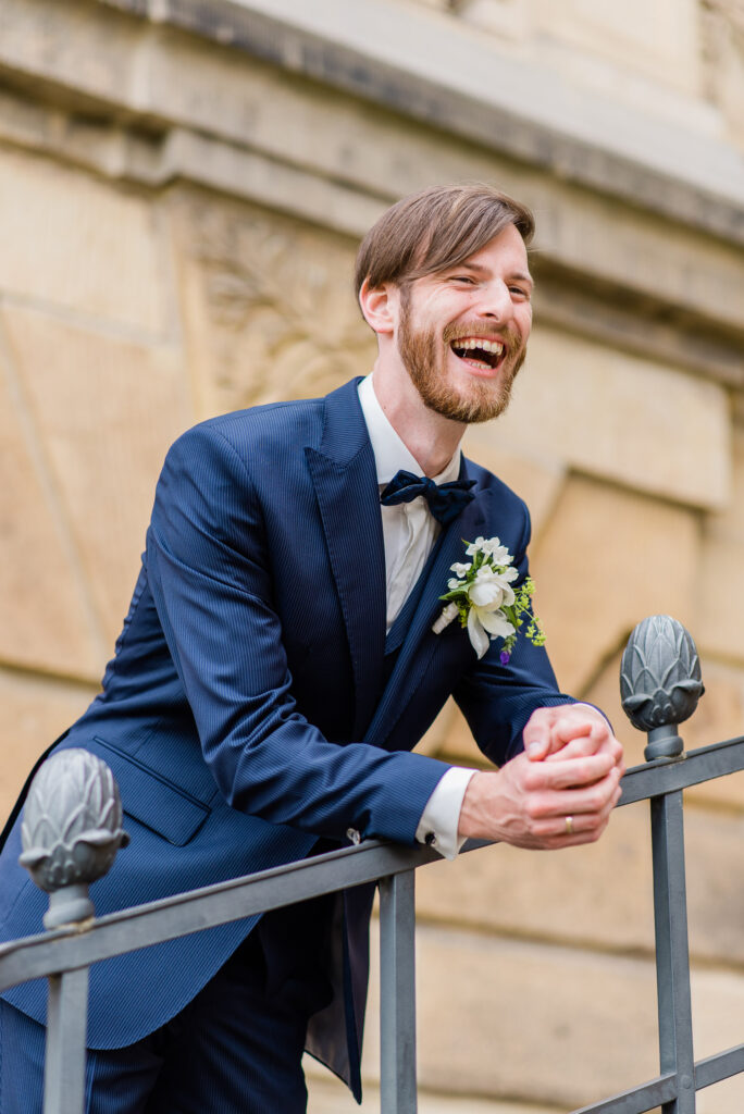 Braeutigam Heiraten im Großen Garten Dresden