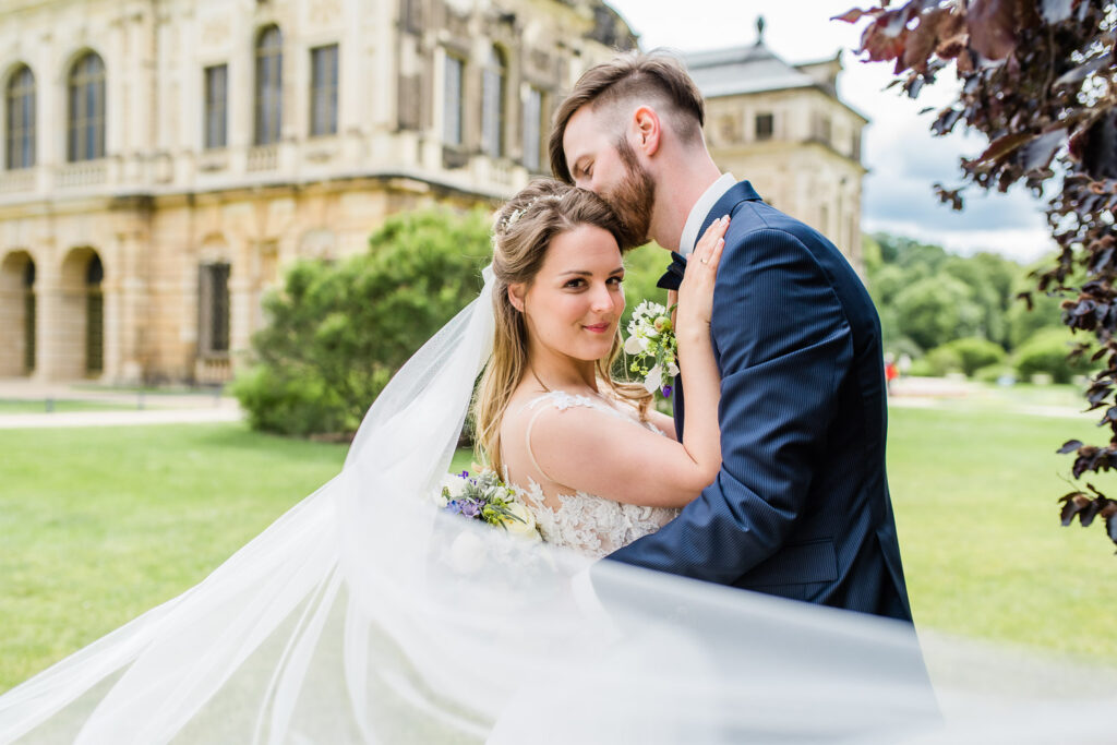 Trauung im Palais Grossen Garten Hochzeitsfotograf Dresden