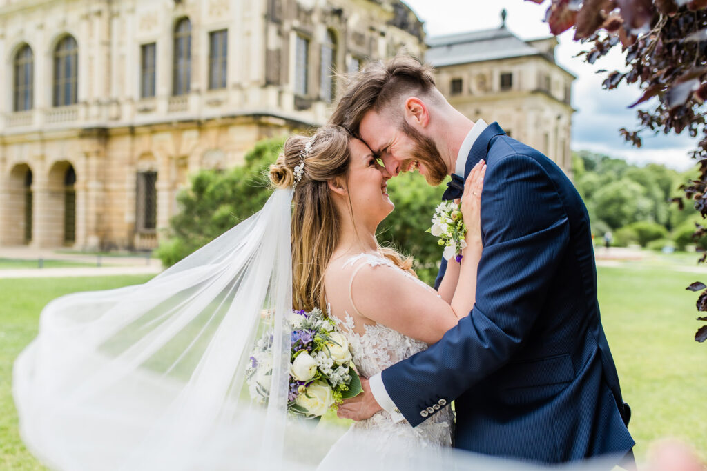 Trauung im Palais Grossen Garten Hochzeitsfotograf Dresden