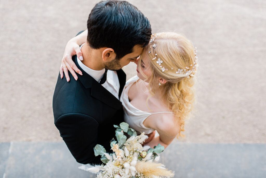 Heiraten in Dresden Boho Brautpaar
