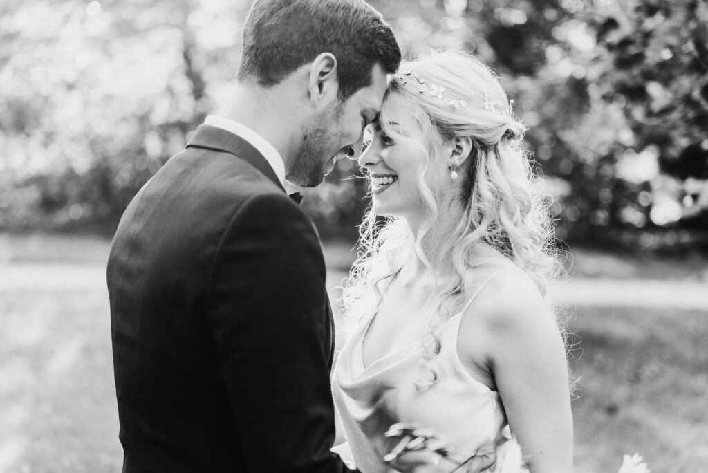 Natürliche Hochzeitsbilder in Dresden
