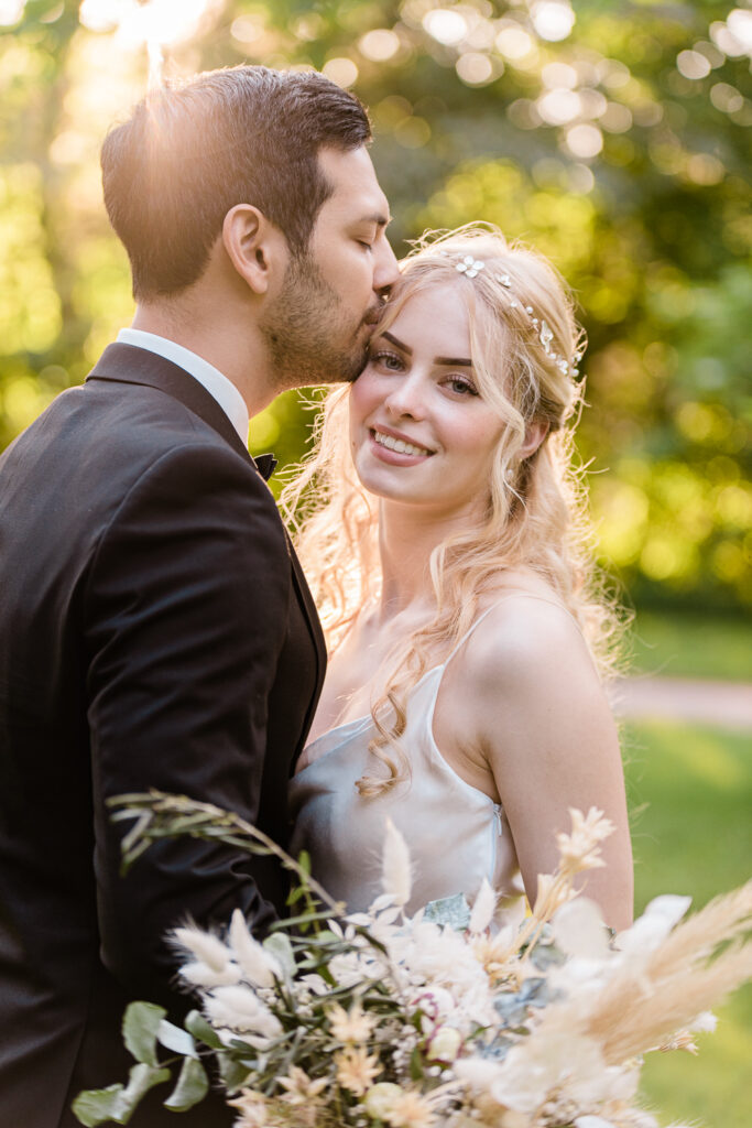 Brautpaarshooting zum Sonnenuntergang Dresden
