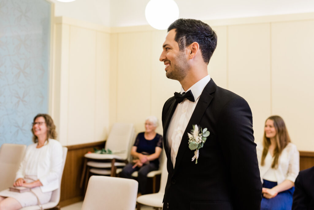 Standesamtliche Trauung Brautpaar Radebeul