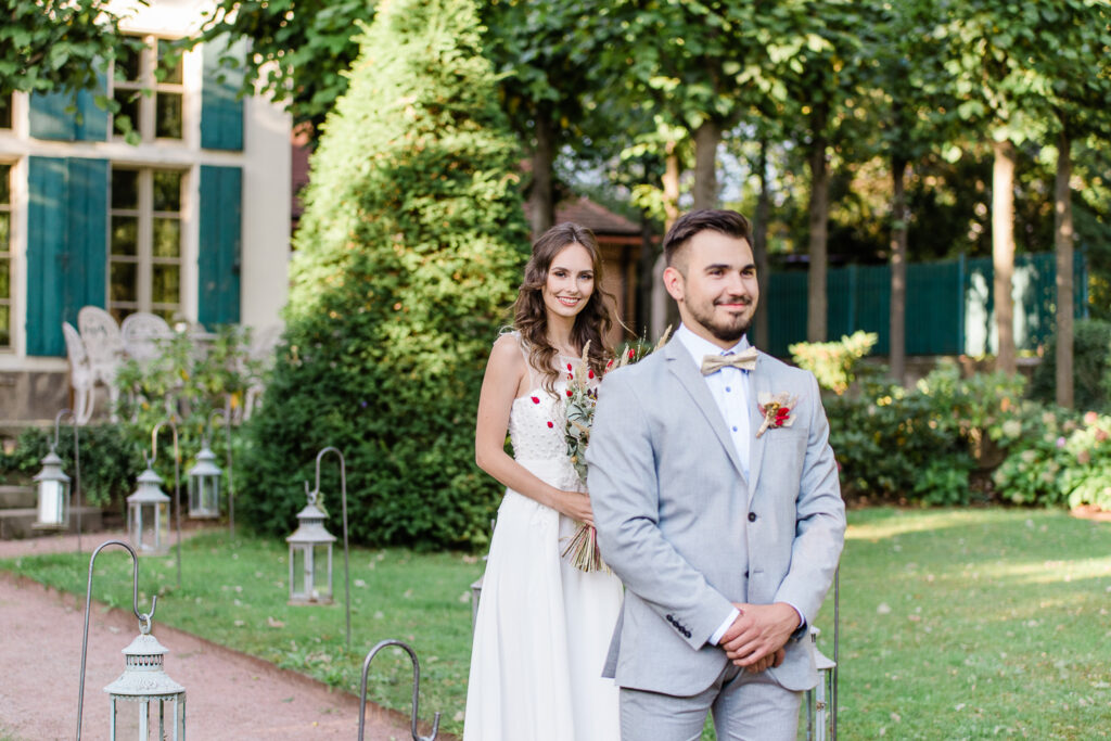 First Look Hochzeitsreportage