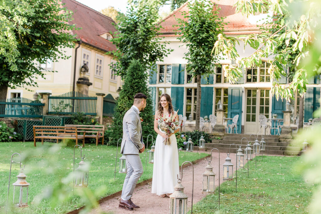 Brautpaarshooting in Radebeul