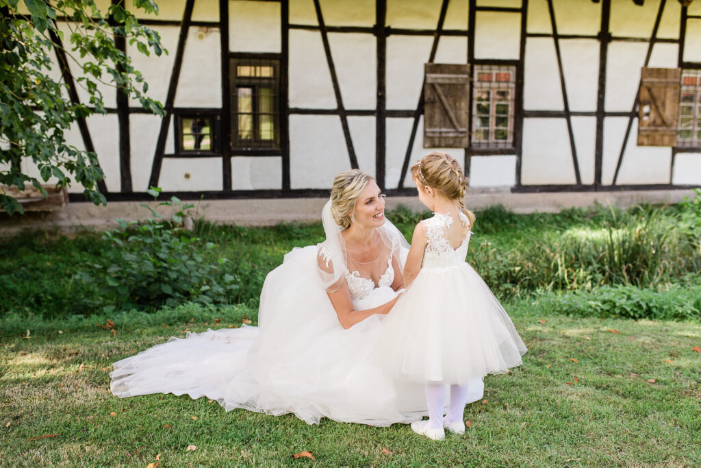 Brautkleid für Mama und Tochter