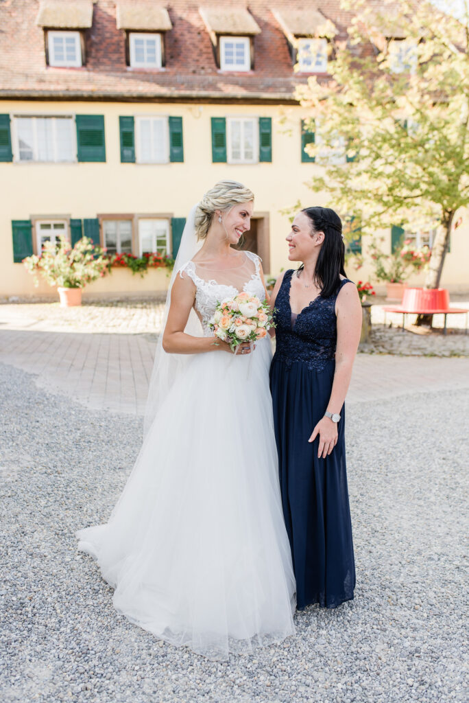 Hochzeitsbilder Gruppenbilder beste Freundin