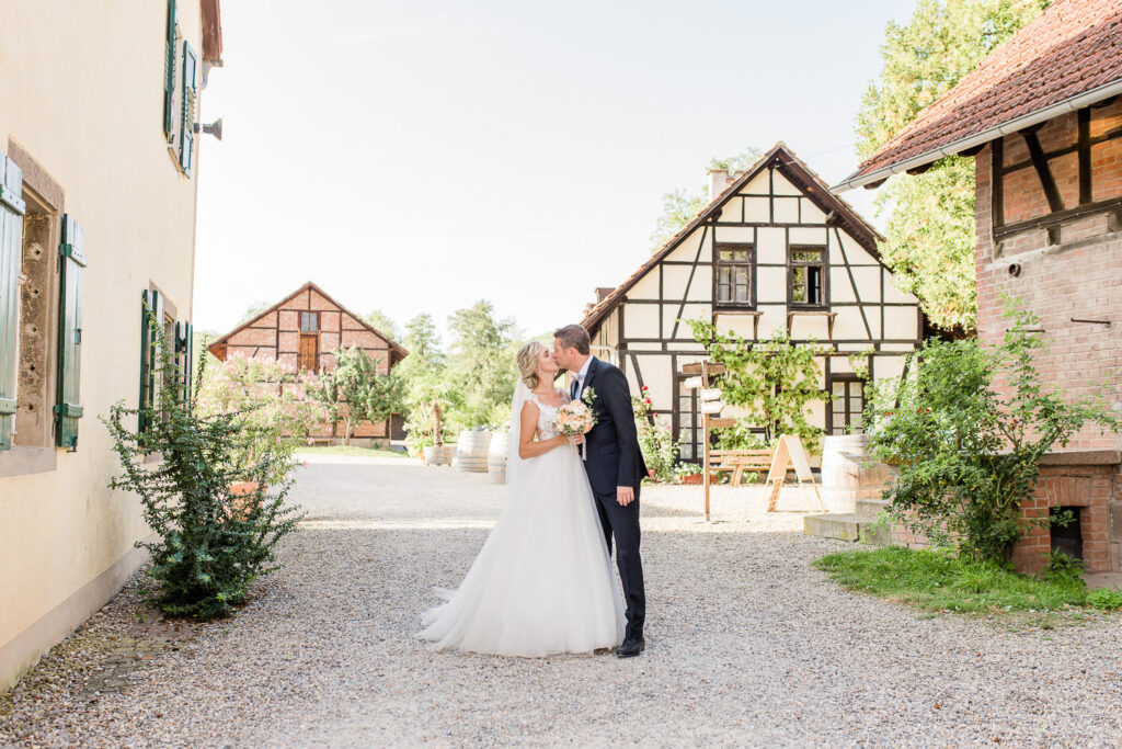 das Brautpaarshooting nach der Hochzeit Dresden