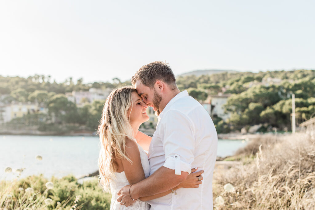Verlobtes Paar vor der Hochzeit