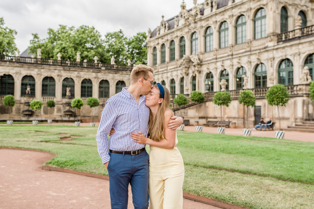 Paar Fotoshooting am Zwinger Dresden