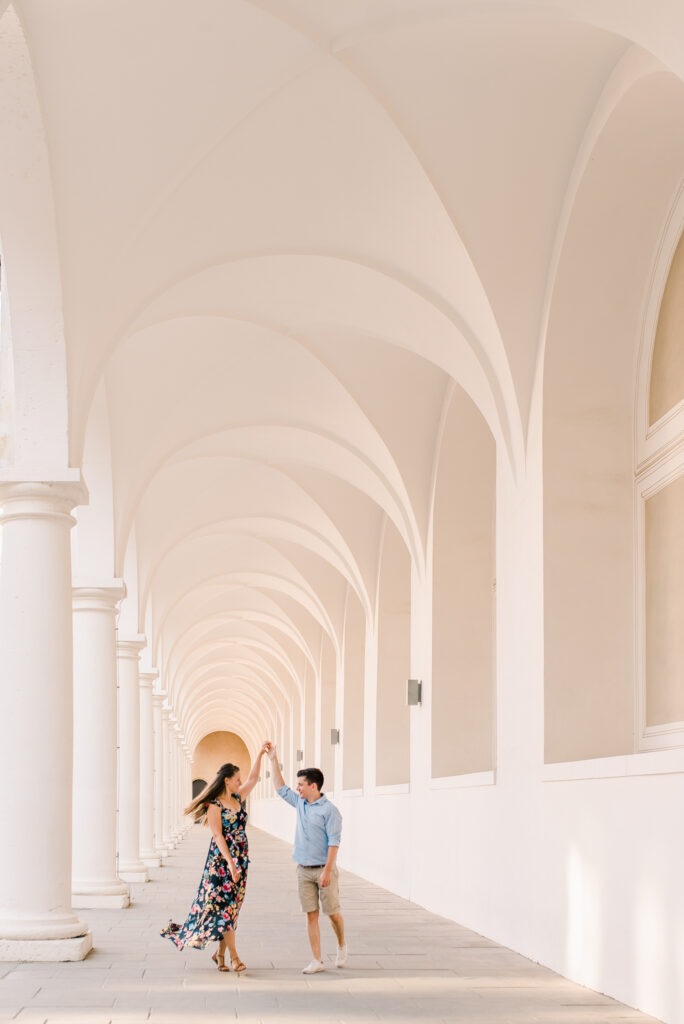 Verlobungsshooting im Dresden Stahlhof