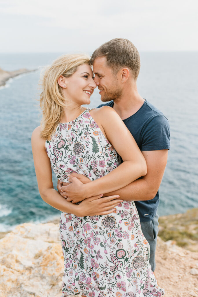 Verlobtes Paar Paarshooting