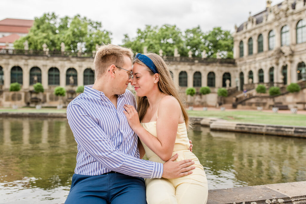 Verlobung Dresden Paarshooting am Zwinger