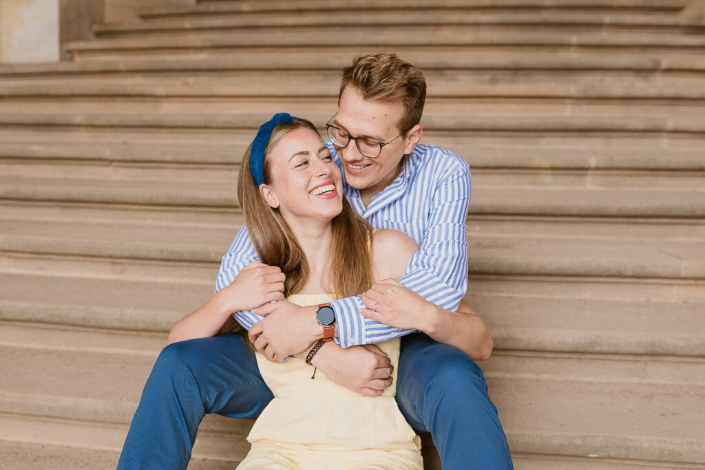 Coupleshoot in Dresden Zwinger