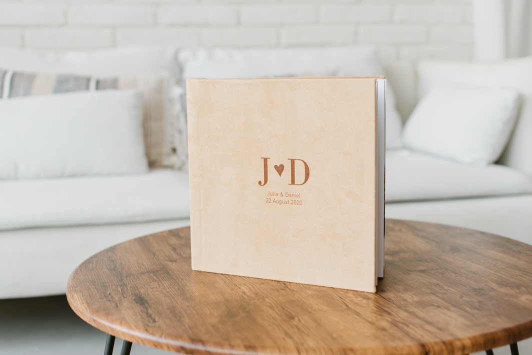 Elegantes Hochzeitsalbum