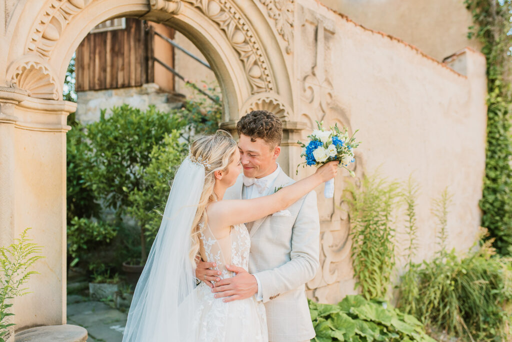 Brautpaarshooting und Hochzeit im Dorint Parkhotel Meissen