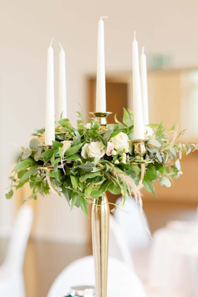 Hochzeitslocation Tischdeko